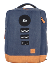 Charger l'image dans la galerie, Sac à Dos Multimédia 24H - Bleu, Personnalisable et Pratique avec Patch - LÉGENDE