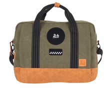 Charger l'image dans la galerie, Sacoche Multimédia 24H - Kaki, Personnalisable pour Ordinateur avec Patch - LÉGENDE