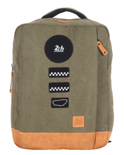 Charger l'image dans la galerie, Sac à Dos Multimédia 24H - Kaki, Personnalisable et Pratique avec Patch - LÉGENDE