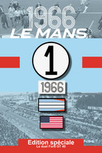 Load the image into the gallery, <transcy>24H LEGENDE - Pack of 4 repositionable embroidered patches - 1966-N1</transcy>