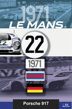 Load the image into the gallery, <transcy>24H LEGENDE - Pack of 4 repositionable embroidered patches - 1971</transcy>