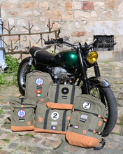 Charger l'image dans la galerie, Sac de Voyage Cabine 24H - Kaki, Personnalisable et Chic en Coton avec Patch - LÉGENDE