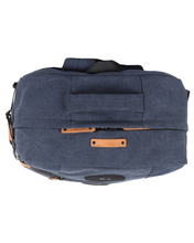 Charger l'image dans la galerie, Sac de Voyage Cabine 24H - Bleu, Personnalisable et Chic en Coton avec Patch - LÉGENDE