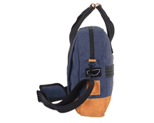 Charger l'image dans la galerie, Sacoche Multimédia 24H - Bleue, Personnalisable pour Ordinateur avec Patch - LÉGENDE