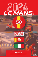 Charger l'image dans la galerie, 4 Patchs Brodés Scratch (Pour Sacs LÉGENDE) – Victoire Ferrari 2024 – 24H LÉGENDE