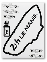 Load the image into the gallery, <transcy>24H LEGENDE - Pack of 5 repositionable sticker sheets - 2000</transcy>