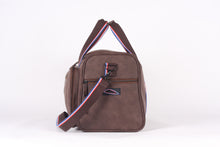 Load the image into the gallery, Sac de Voyage 24H - Marron, Effet Nubuc et Raffiné 45 x 32 x 28 cm - CENTENAIRE
