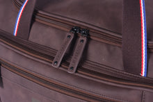 Load the image into the gallery, Sac de Voyage 24H - Marron, Effet Nubuc et Raffiné 45 x 32 x 28 cm - CENTENAIRE