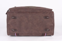 Load the image into the gallery, Sac de Voyage 24H - Marron, Effet Nubuc et Raffiné 45 x 32 x 28 cm - CENTENAIRE