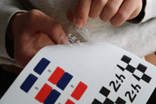 Load the image into the gallery, <transcy>24H LEGENDE - Pack of 5 repositionable sticker sheets - 1929</transcy>