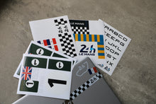 Load the image into the gallery, <transcy>24H LEGENDE - Pack of 5 repositionable sticker sheets - 1929</transcy>