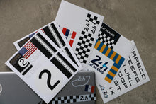 Load the image into the gallery, <transcy>24H LEGENDE - Pack of 5 repositionable sticker sheets - 2018</transcy>