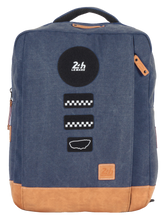 Load the image into the gallery, Sac à Dos Multimédia 24H - Bleu, Personnalisable et Pratique avec Patch - LÉGENDE