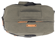 Load the image into the gallery, Sac de Voyage Cabine 24H - Kaki, Personnalisable et Chic en Coton avec Patch - LÉGENDE