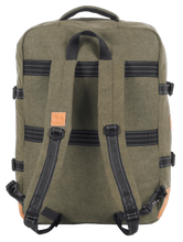 Load the image into the gallery, Sac de Voyage Cabine 24H - Kaki, Personnalisable et Chic en Coton avec Patch - LÉGENDE