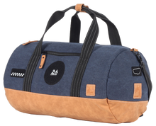 Load the image into the gallery, Sac de Voyage Polochon 24H - Bleu, Personnalisable et Élégant en Coton avec Patch - LÉGENDE