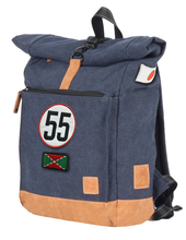 Load the image into the gallery, Sac à Dos Tendance 24H - Bleu, Personnalisable et Confortable avec Patch - LÉGENDE