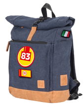 Load the image into the gallery, Sac à Dos Tendance 24H - Bleu, Personnalisable et Confortable avec Patch - LÉGENDE