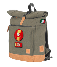Load the image into the gallery, Sac à Dos Tendance 24H - Kaki - Personnalisable et Confortable avec Patch - LÉGENDE