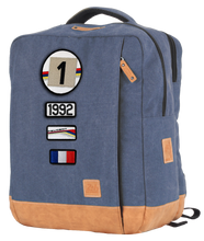 Charger l'image dans la galerie, Sac à Dos Multimédia 24H - Bleu, Personnalisable et Pratique avec Patch - LÉGENDE