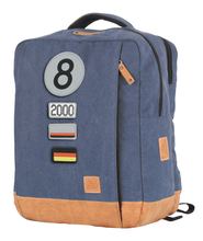 Charger l'image dans la galerie, Sac à Dos Multimédia 24H - Bleu, Personnalisable et Pratique avec Patch - LÉGENDE