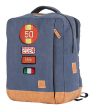 Charger l'image dans la galerie, Sac à Dos Multimédia 24H - Bleu, Personnalisable et Pratique avec Patch - LÉGENDE