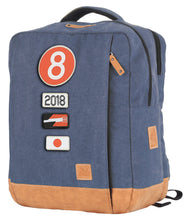 Charger l'image dans la galerie, Sac à Dos Multimédia 24H - Bleu, Personnalisable et Pratique avec Patch - LÉGENDE