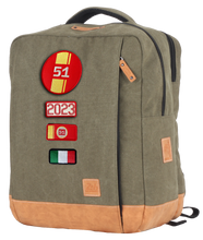 Load the image into the gallery, Sac à Dos Multimédia 24H - Kaki - Personnalisable et Pratique avec Patch - LÉGENDE