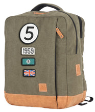 Load the image into the gallery, Sac à Dos Multimédia 24H - Kaki, Personnalisable et Pratique avec Patch - LÉGENDE