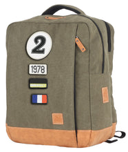 Load the image into the gallery, Sac à Dos Multimédia 24H - Kaki, Personnalisable et Pratique avec Patch - LÉGENDE