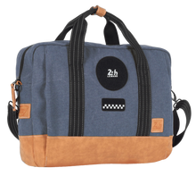Charger l'image dans la galerie, Sacoche Multimédia 24H - Bleue, Personnalisable pour Ordinateur avec Patch - LÉGENDE