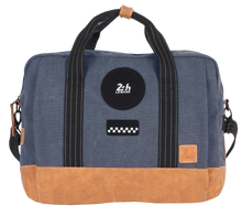 Charger l'image dans la galerie, Sacoche Multimédia 24H - Bleue, Personnalisable pour Ordinateur avec Patch - LÉGENDE