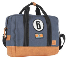 Charger l'image dans la galerie, Sacoche Multimédia 24H - Bleue, Personnalisable pour Ordinateur avec Patch - LÉGENDE