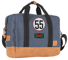 Charger l'image dans la galerie, Sacoche Multimédia 24H - Bleue, Personnalisable pour Ordinateur avec Patch - LÉGENDE