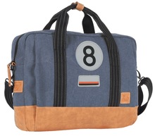 Charger l'image dans la galerie, Sacoche Multimédia 24H - Bleue, Personnalisable pour Ordinateur avec Patch - LÉGENDE
