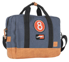 Charger l'image dans la galerie, Sacoche Multimédia 24H - Bleue, Personnalisable pour Ordinateur avec Patch - LÉGENDE
