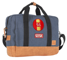 Charger l'image dans la galerie, Sacoche Multimédia 24H - Bleue, Personnalisable pour Ordinateur avec Patch - LÉGENDE