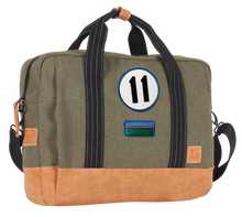 Charger l'image dans la galerie, Sacoche Multimédia 24H - Kaki, Personnalisable pour Ordinateur avec Patch - LÉGENDE