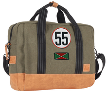 Charger l'image dans la galerie, Sacoche Multimédia 24H - Kaki, Personnalisable pour Ordinateur avec Patch - LÉGENDE