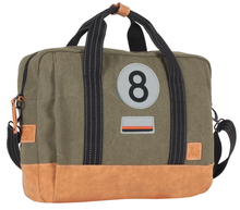 Charger l'image dans la galerie, Sacoche Multimédia 24H - Kaki, Personnalisable pour Ordinateur avec Patch - LÉGENDE