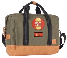 Charger l'image dans la galerie, Sacoche Multimédia 24H - Kaki, Personnalisable pour Ordinateur avec Patch - LÉGENDE