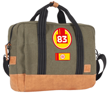 Charger l'image dans la galerie, Sacoche Multimédia 24H - Kaki, Personnalisable pour Ordinateur avec Patch - LÉGENDE