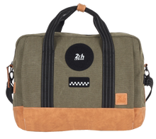 Charger l'image dans la galerie, Sacoche Multimédia 24H - Kaki, Personnalisable pour Ordinateur avec Patch - LÉGENDE