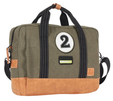 Charger l'image dans la galerie, Sacoche Multimédia 24H - Kaki, Personnalisable pour Ordinateur avec Patch - LÉGENDE
