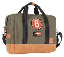 Charger l'image dans la galerie, Sacoche Multimédia 24H - Kaki, Personnalisable pour Ordinateur avec Patch - LÉGENDE