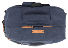 Load the image into the gallery, Sac de Voyage Cabine 24H - Bleu, Personnalisable et Chic en Coton avec Patch - LÉGENDE