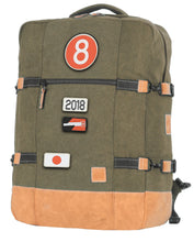 Charger l'image dans la galerie, Sac de Voyage Cabine 24H - Kaki, Personnalisable et Chic en Coton avec Patch - LÉGENDE