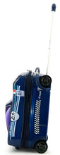 Load the image into the gallery, <transcy>24H BOLIDE - Blue children's trolley case</transcy>