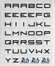 Load the image into the gallery, &lt;transcy&gt;24H LEGENDE - Pack of 5 repositionable sticker sheets - 1971&lt;/transcy&gt;
