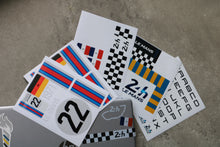 Load the image into the gallery, &lt;transcy&gt;24H LEGENDE - Pack of 5 repositionable sticker sheets - 1971&lt;/transcy&gt;
